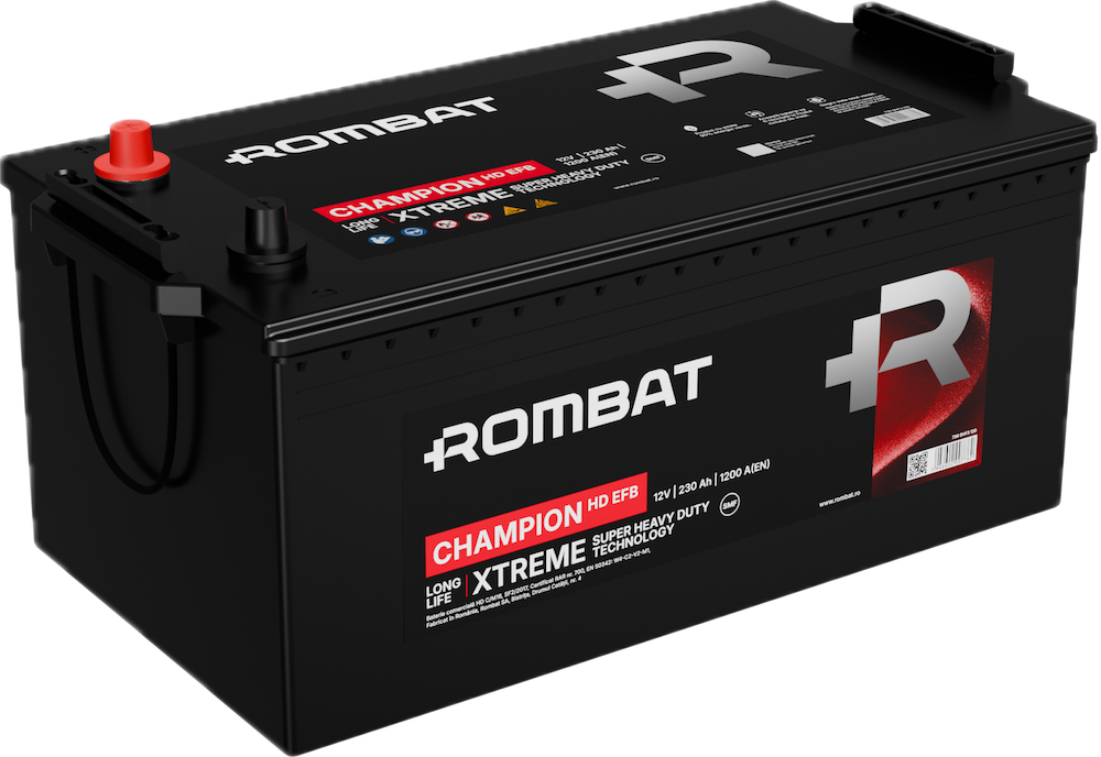 Baterie Rombat Champion (pentru autocamioane, tractoare, etc)