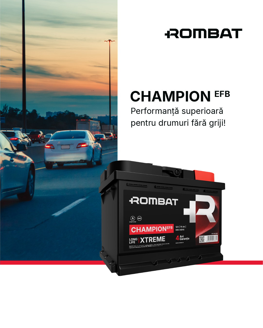 Baterie Automobile Champion Rombat